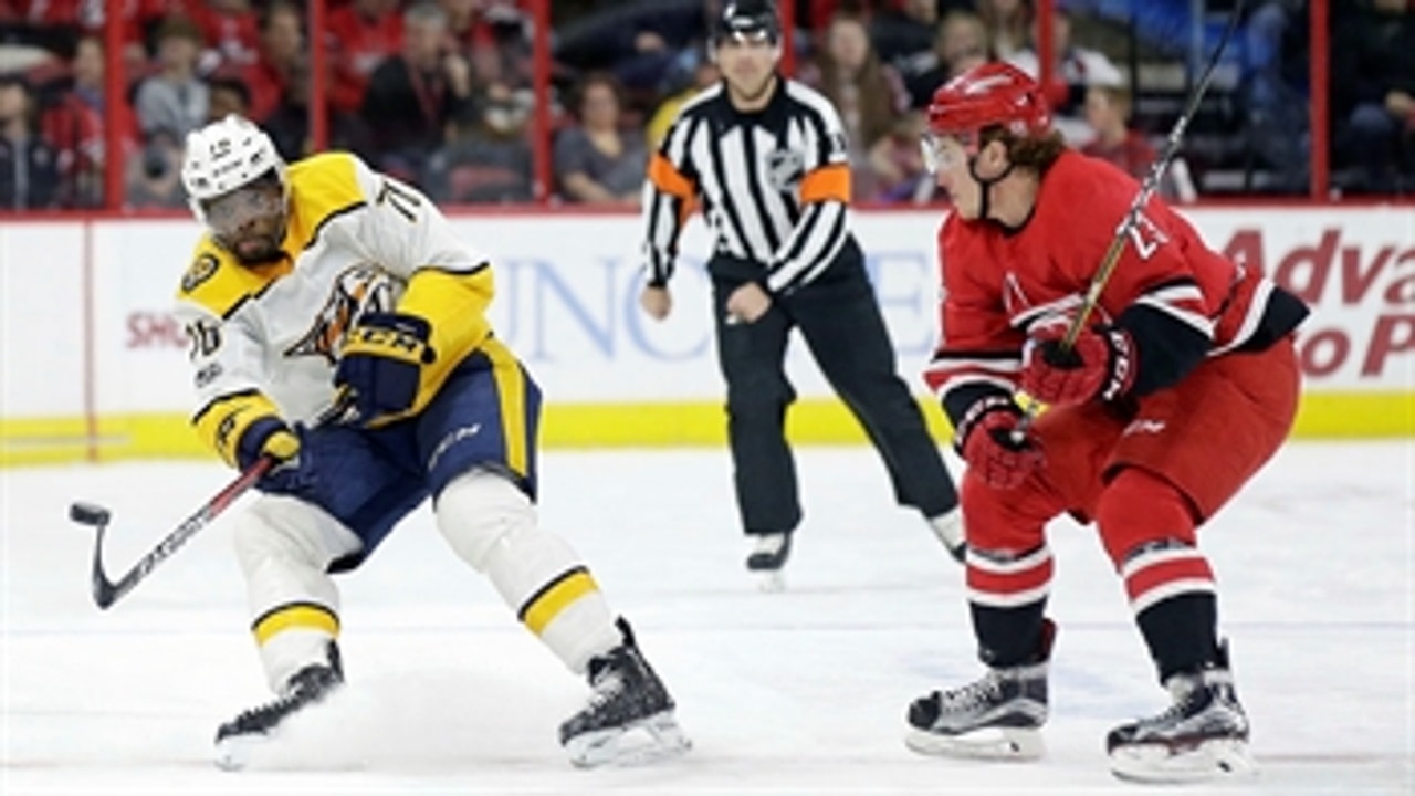 Preds LIVE to Go: Nashville earns a point, but falls 4-3 to Canes in a shootout