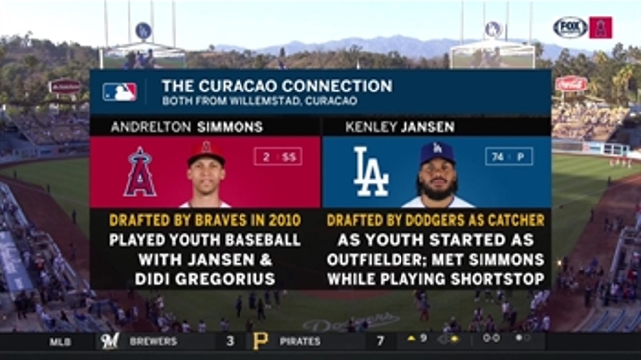 Friendly on the Freeway: Andrelton Simmons and Kenley Jansen go back to childhood