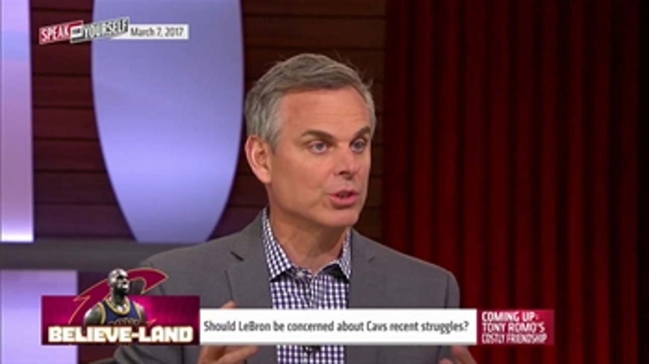 LeBron concerned about recent Cavs struggles? | SPEAK FOR YOURSELF
