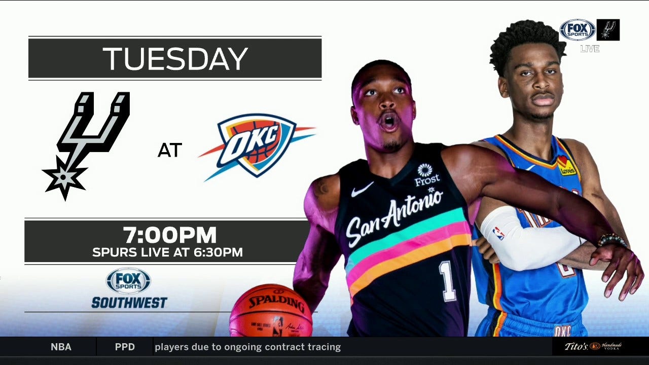 PREVIEW: San Antonio at Oklahoma City ' Spurs Live
