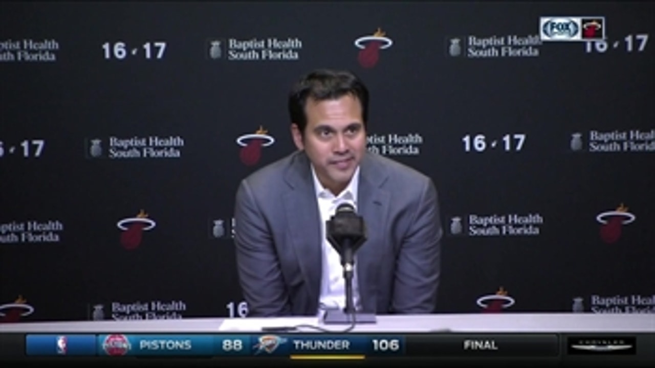 Erik Spoelstra on Mike Conley: He made every big play for them