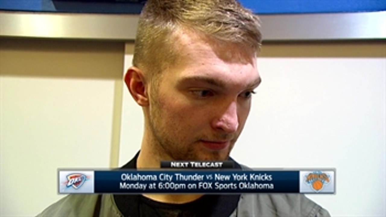 Domantas Sabonis on being ready in win over Pistons