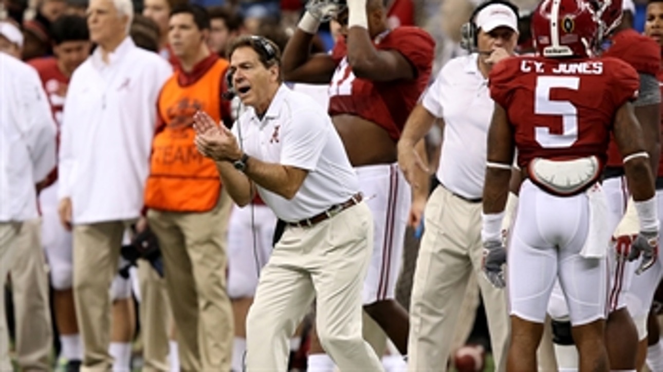 Saban: 'I'm very proud of this team'