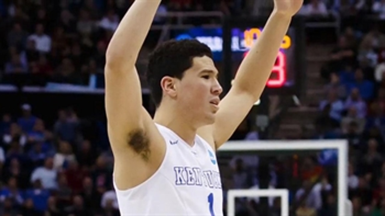 UK Wildcats News: Devin Booker excited about Kentucky Basketball backcourt  - A Sea Of Blue