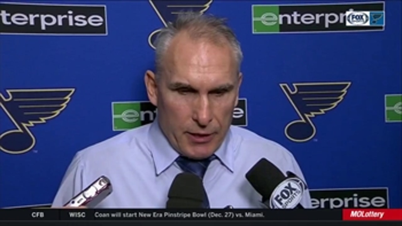 Berube on loss to Canucks: 'It's a different game if we get a goal' in first
