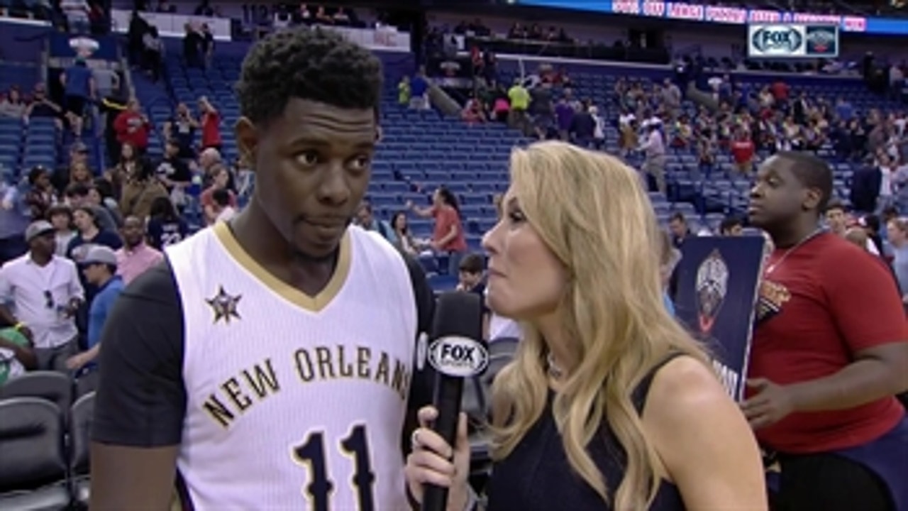 Jrue Holiday on impact of Crawford in win over Minnesota
