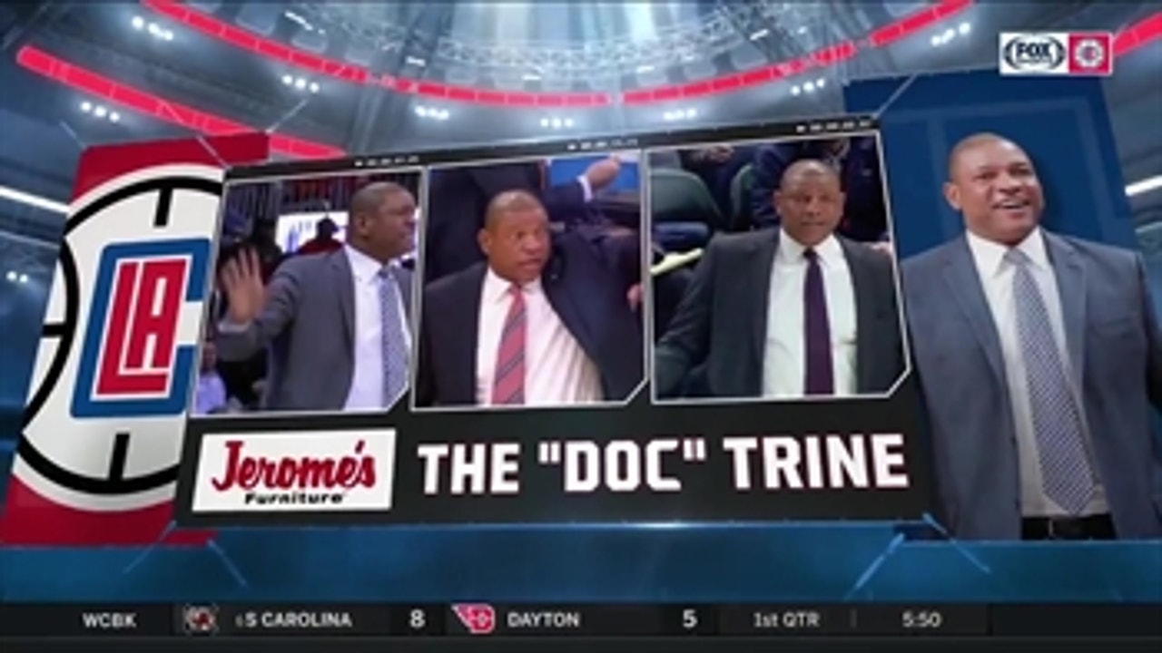 Doc Rivers on Shamet, offensive struggles, & playing vs. Rockets ' Clippers LIVE