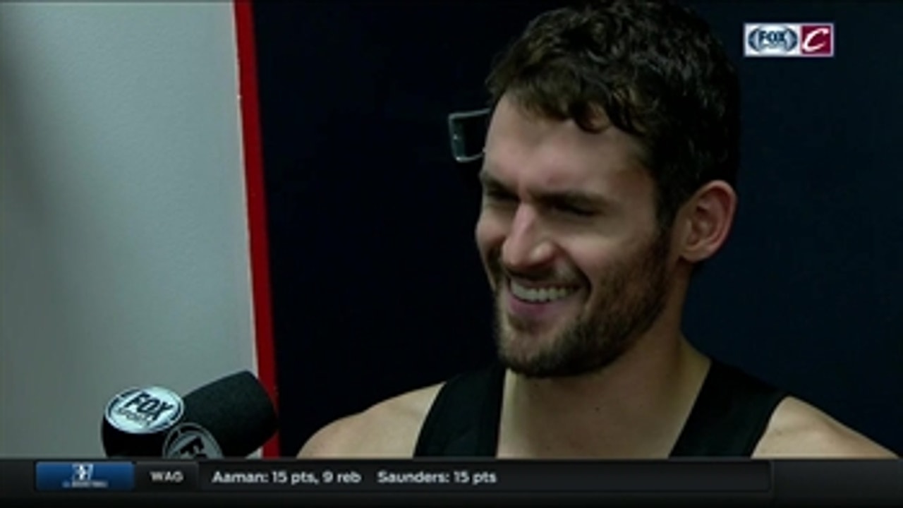 Kevin Love isn't afraid to joke about Mike Dunleavy's age