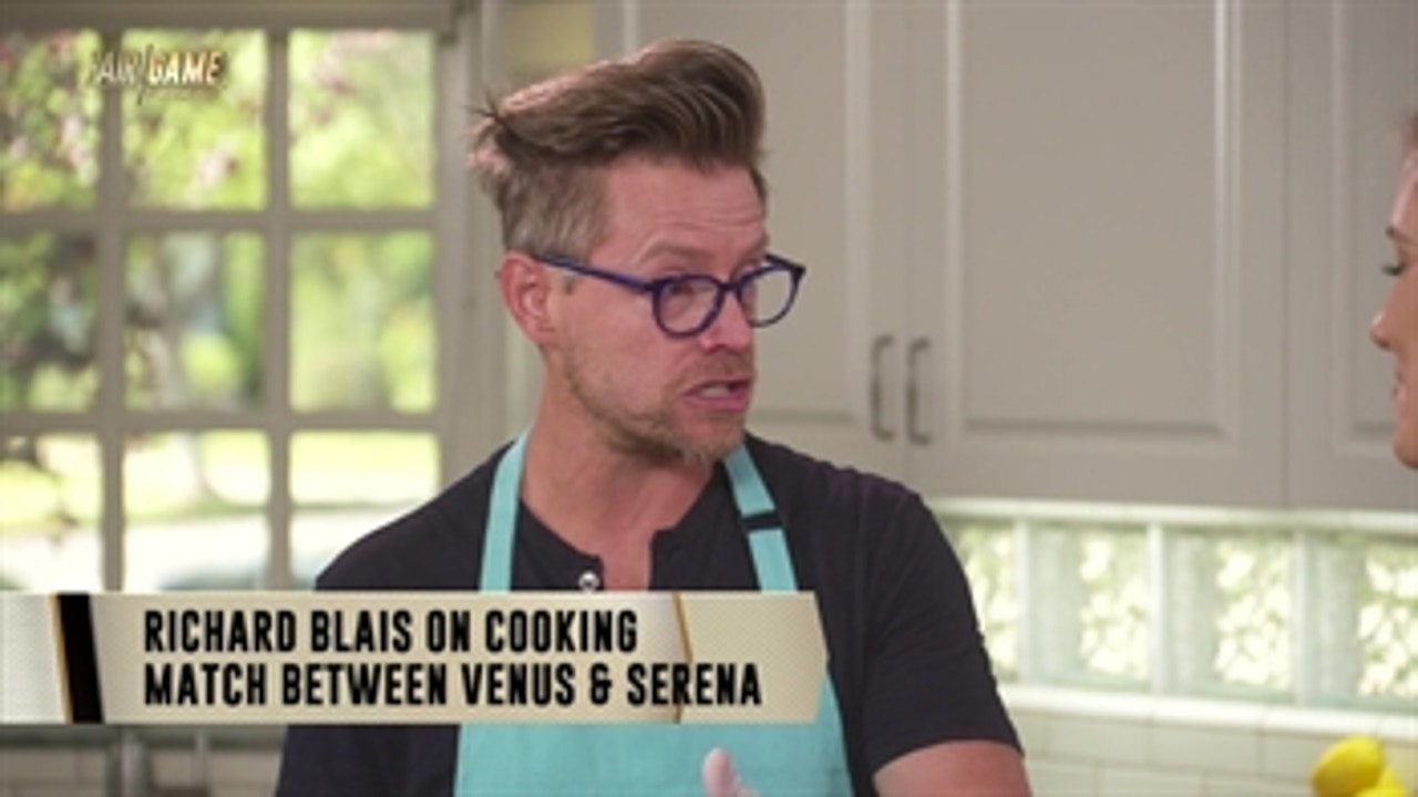 Serena and Venus Williams "Showed Up Ready to Play" at Cooking Contest with Richard Blais