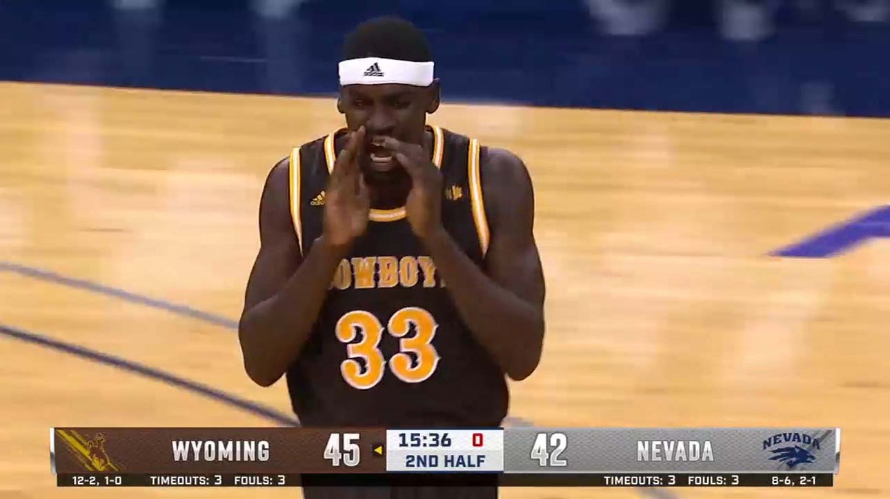 Graham Ike drops 24 points in Wyoming's tough win over Nevada, 77-67.