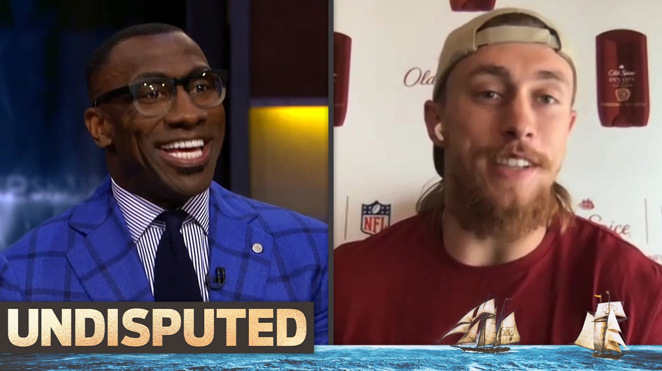 George Kittle on 49ers' concerns over Jimmy Garoppolo & thoughts on Rams' Stafford trade | UNDISPUTED