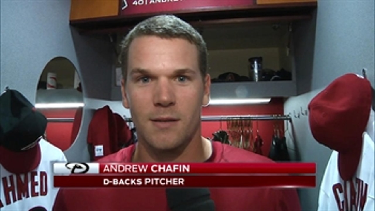 Chafin solid in Chase Field debut