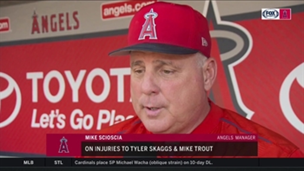 Mike Trout, Tyler Skaggs avoiding DL while suffering from injuries