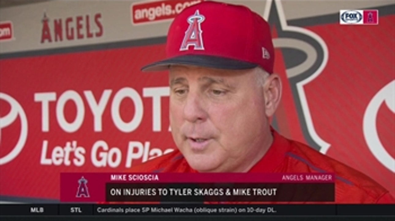 Mike Trout, Tyler Skaggs avoiding DL while suffering from injuries