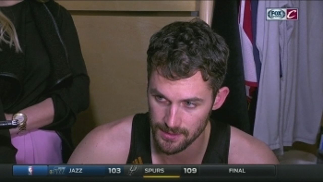 Kevin Love was pumped to come up big in double OT