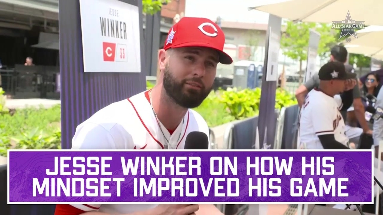 Reds OF Jesse Winker on his mindset and being consistent