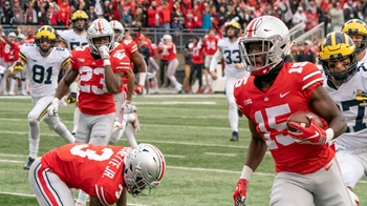 No. 10 Ohio State dismantles rival No. 4 Michigan 62-39 to win Big 10 East