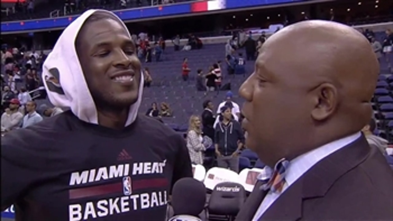 Dion Waiters on his first game with the Heat