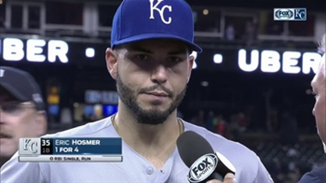 Hosmer glad that Royals' aggressive baserunning paid off against Tigers