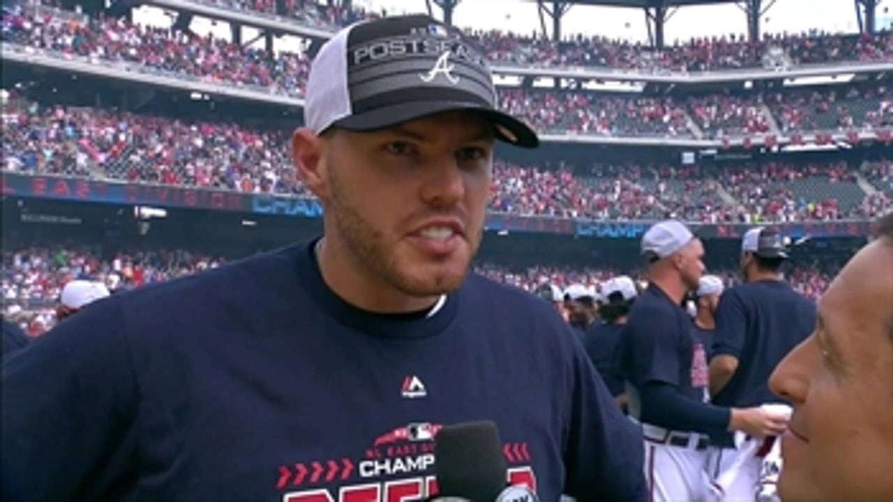Freddie Freeman on what excites him most about returning to the postseason