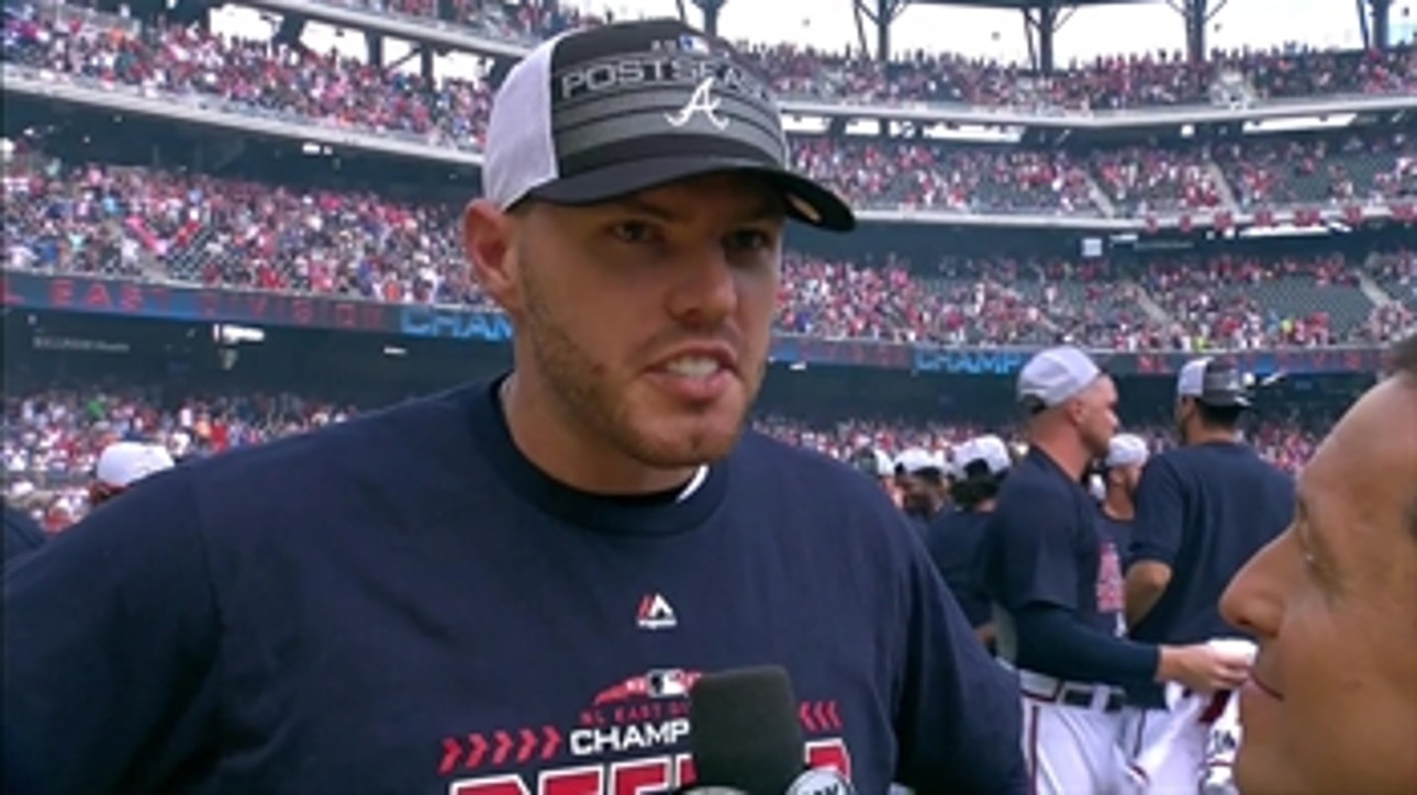 Freddie Freeman on what excites him most about returning to the postseason