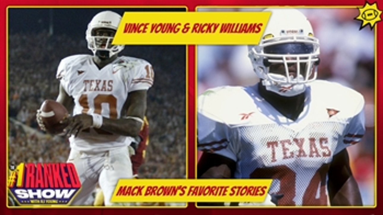 Vince Young & Ricky Williams — Mack Brown shares his favorite stories