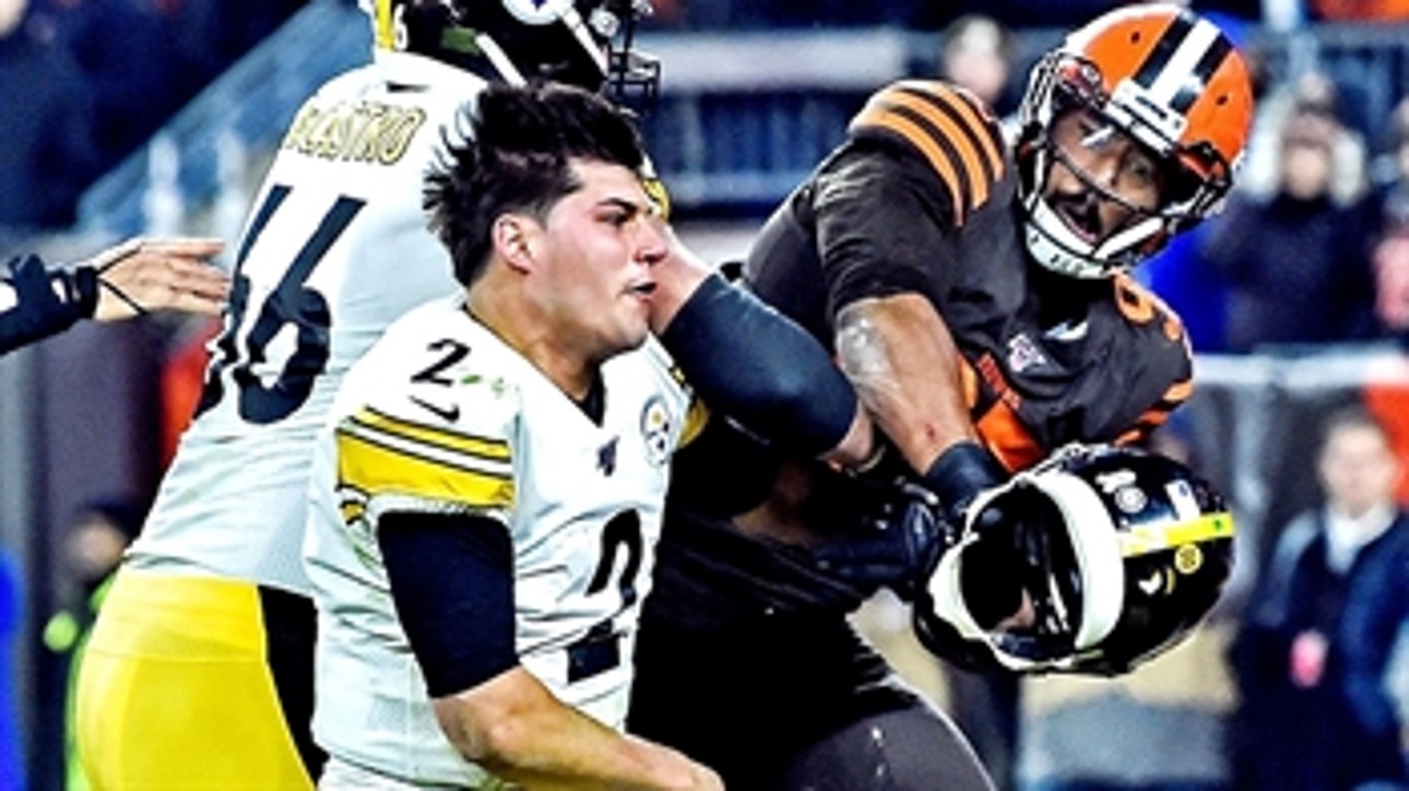 Reggie Bush thinks Mason Rudolph and the Steelers deserve some blame for brawl in Cleveland