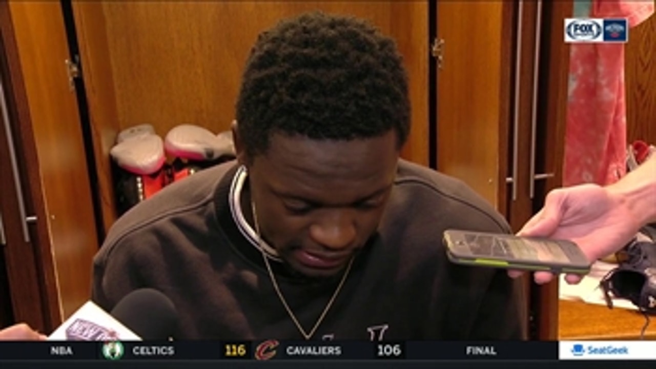 Julius Randle on playing the right way, loss to Hawks