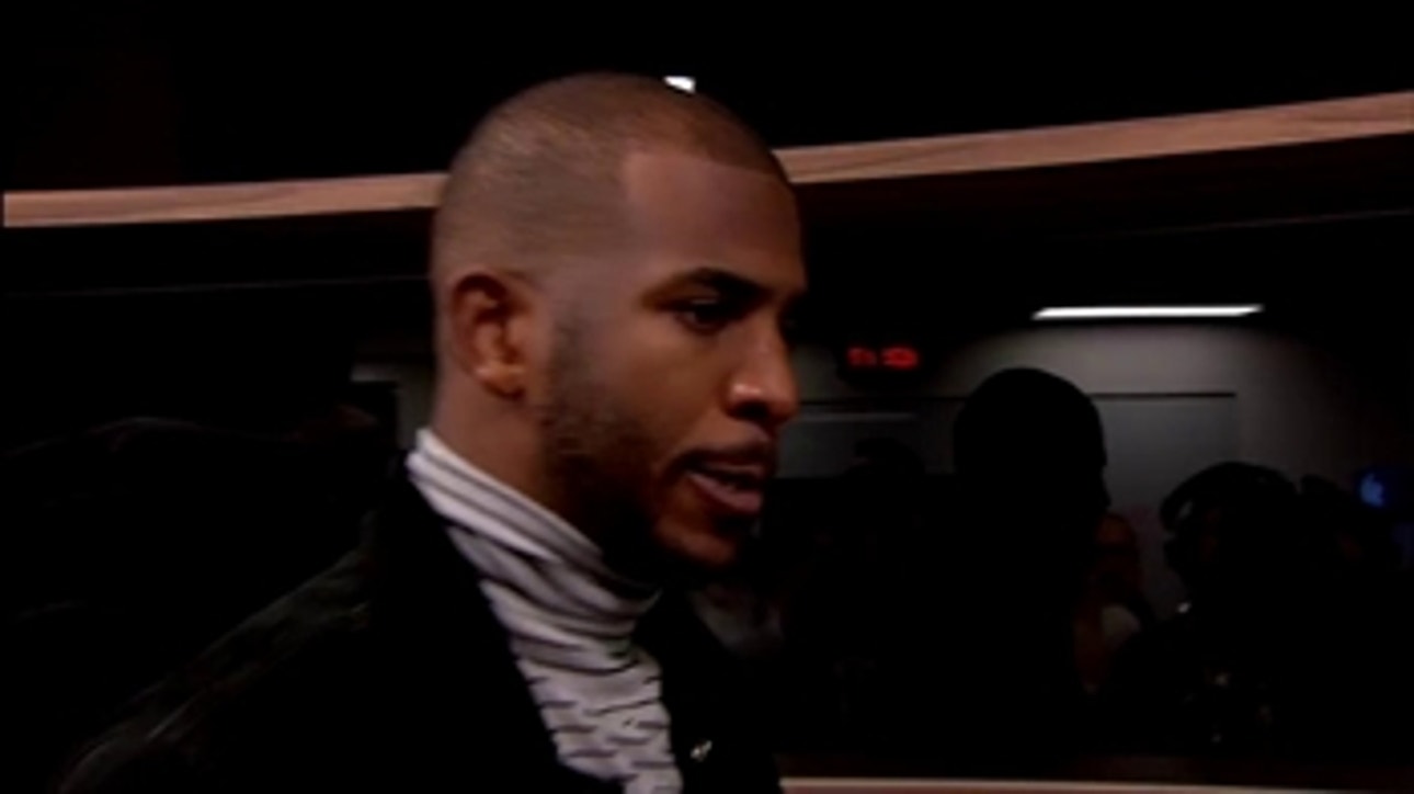 Chris Paul talks Thunder Getting the win against the Warriors