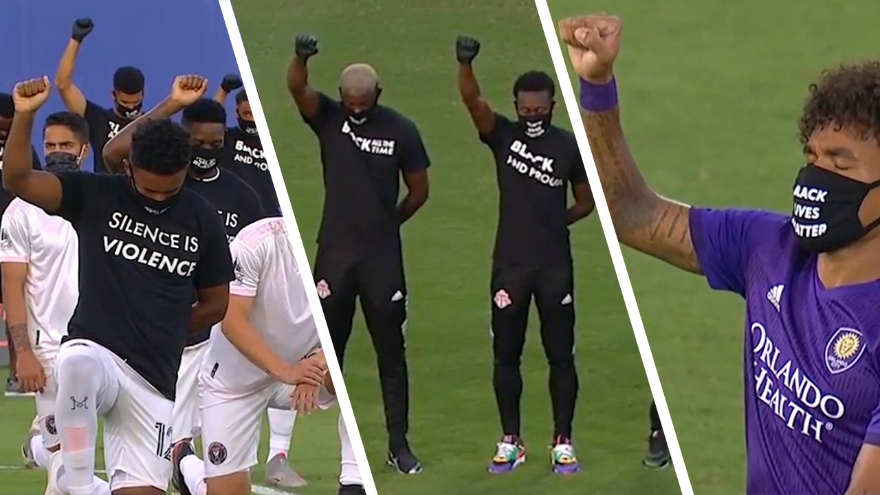 MLS players, Black Players for Change members make powerful pre-tournament statement
