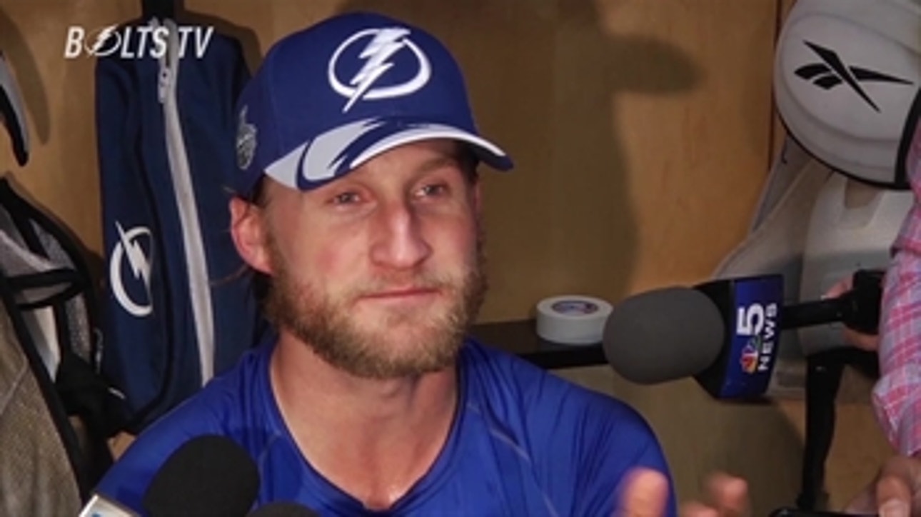 Steven Stamkos says Lightning must continue to pressure