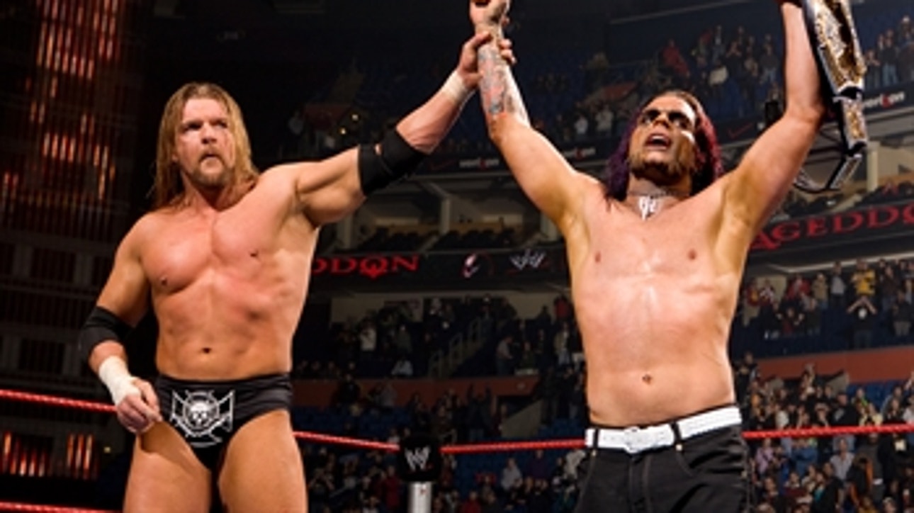 Edge vs. Jeff Hardy vs. Triple H: Armageddon 2008 - WWE Title Triple Threat Match: Armageddon 2008 (Full Match)