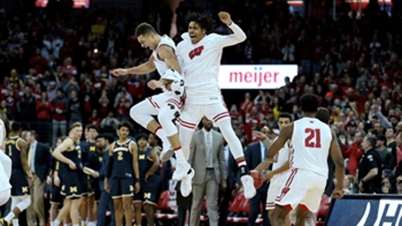 Wisconsin upsets No. 2 Michigan behind Ethan Happ's 26 points