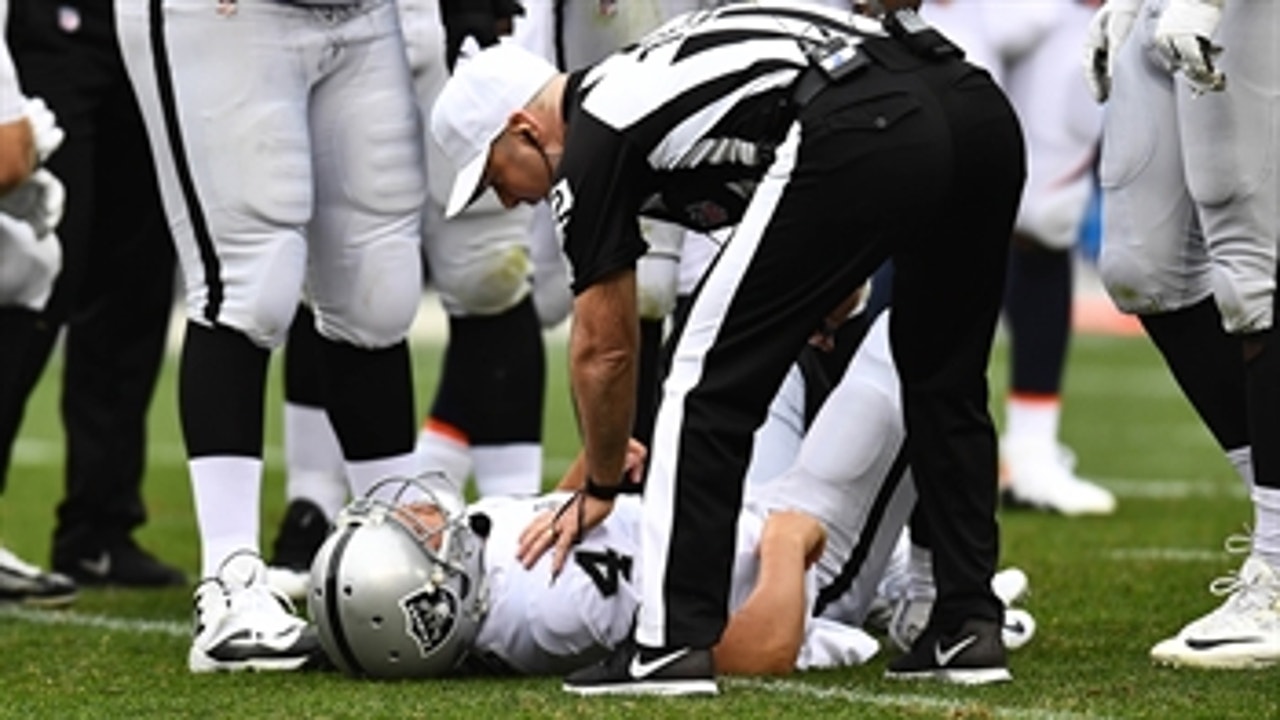 Nick Wright on why the Raiders are in big trouble if Derek Carr misses extended time