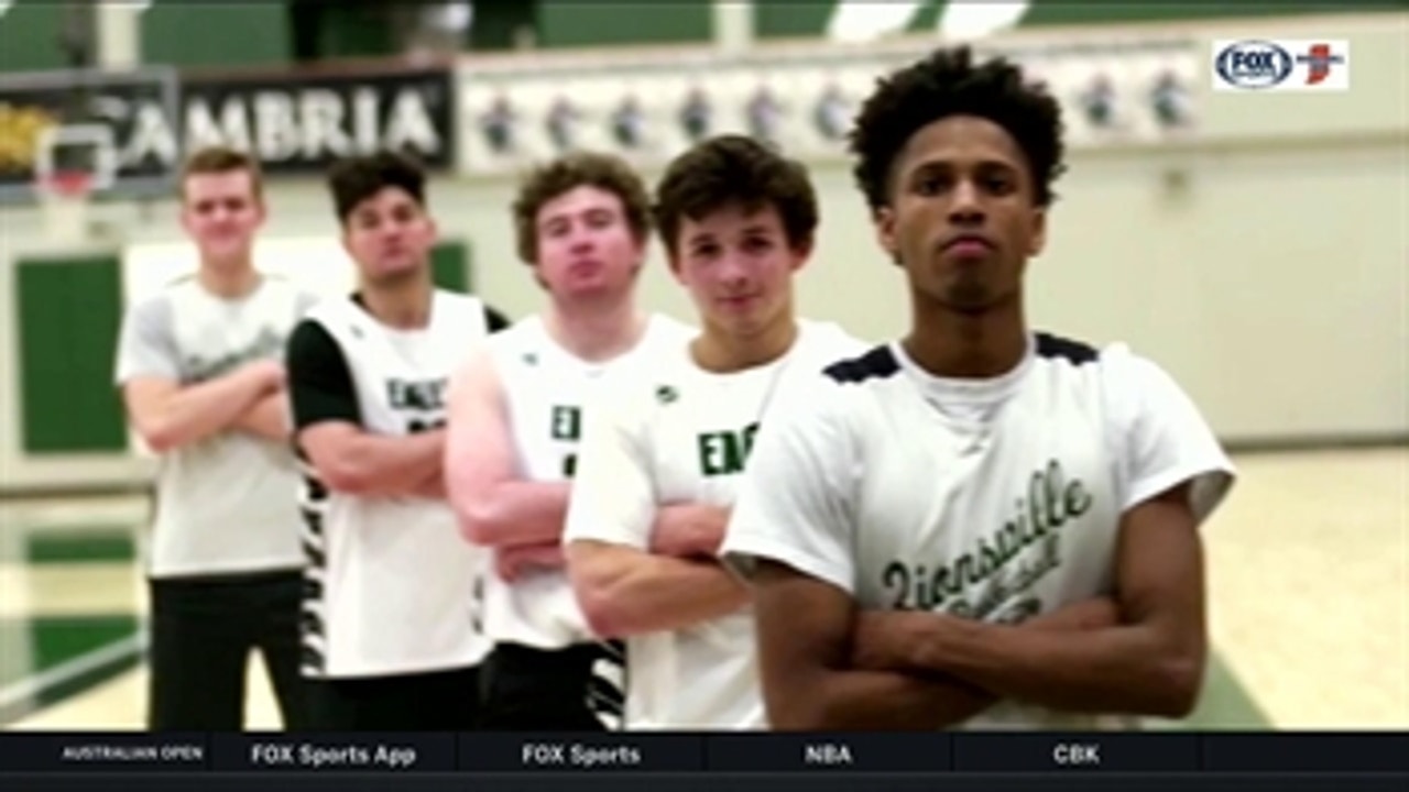 Zionsville's Isaiah Thompson puts in the work