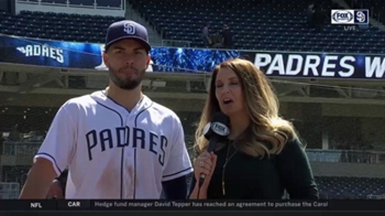 Eric Hosmer on the Padres 4-0 win over Colorado