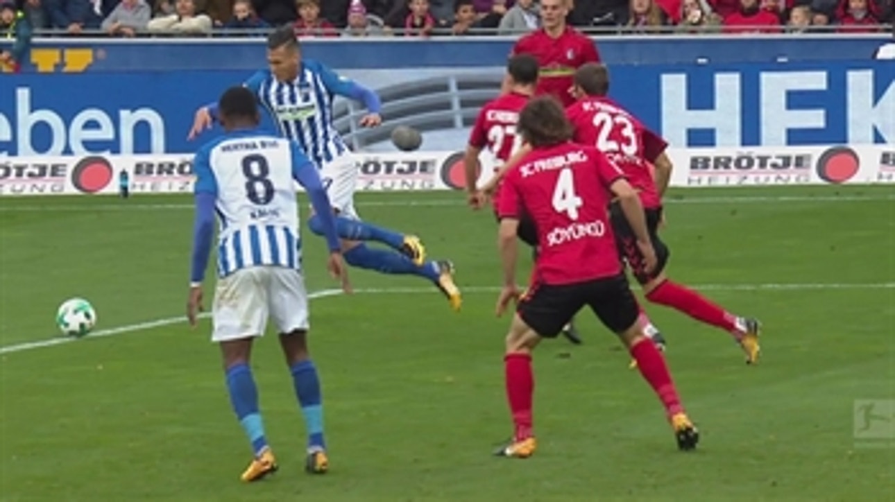 SC Freiburg vs. Hertha BSC Berlin | 2017-18 Bundesliga Highlights