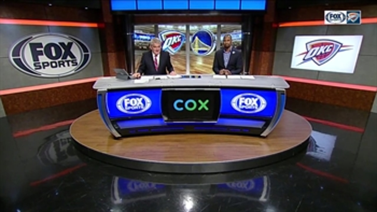 Thunder defeat the Warriors on the Road 100-97 | Thunder Live