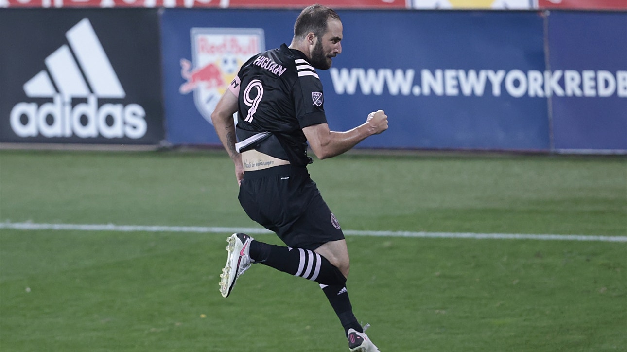 Gonzalo Higuaín wins it late for Inter Miami, 2-1, over New York Red Bulls
