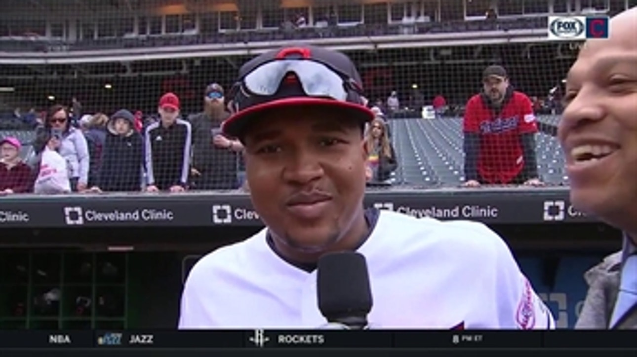 Jose drops his favorite three words following the Tribe's win over Miami