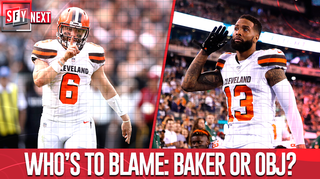 Baker Bashes Browns Over OBJ Injury | NFL | SFY NEXT