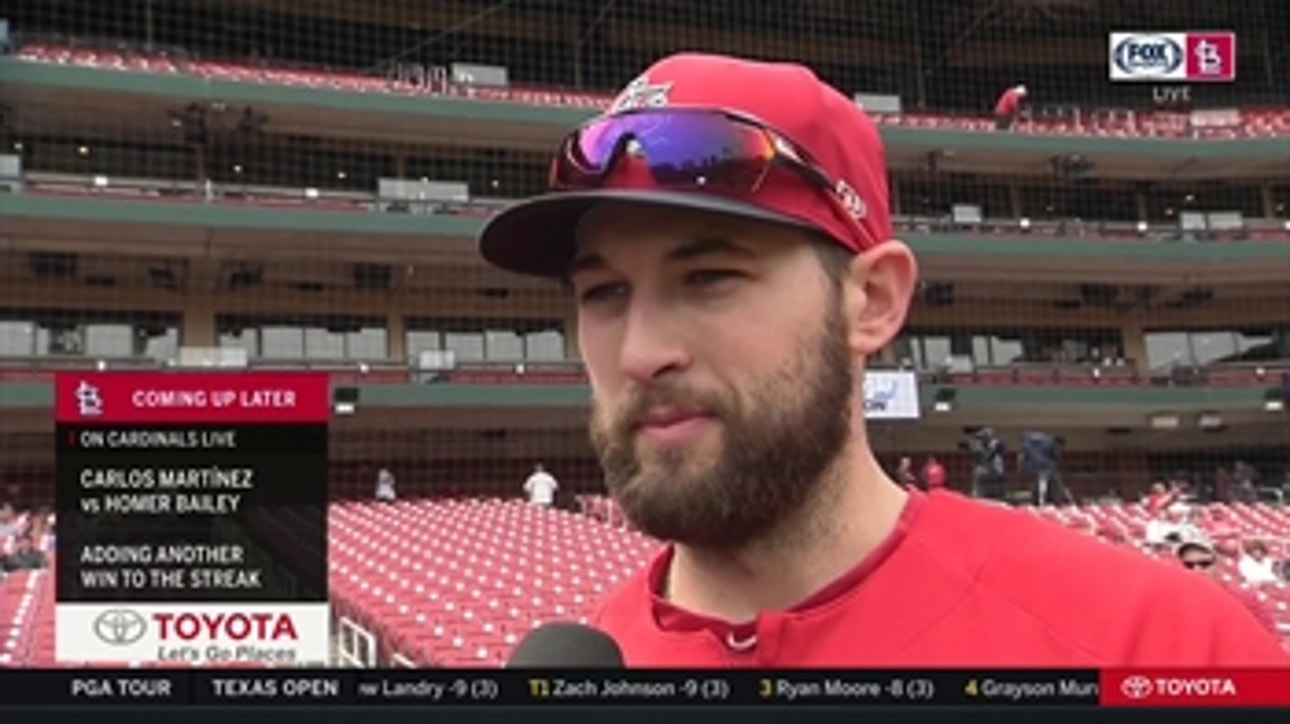 Michael Wacha on pitching in cold weather: 'It's all just about trying to stay warm'