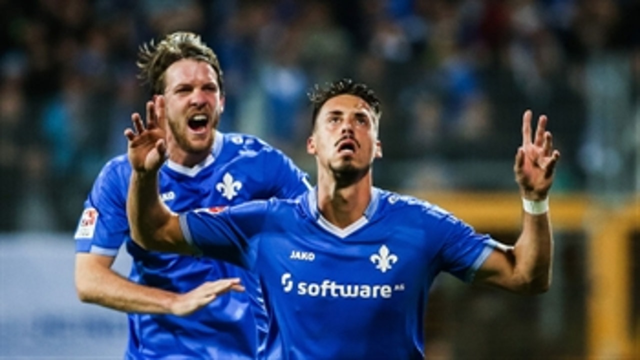 Sandro Wagner brace gives Darmstadt 2-1 lead vs. Werder Bremen - 2015-16 Bundesliga Highlights