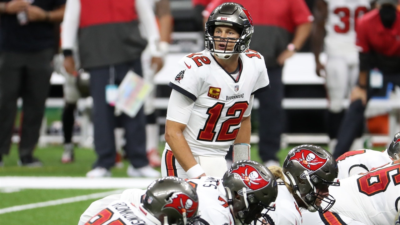 Colin on Tom Brady's Bucs debut in Week 1 loss to Saints: 'No surprises here!' | THE HERD