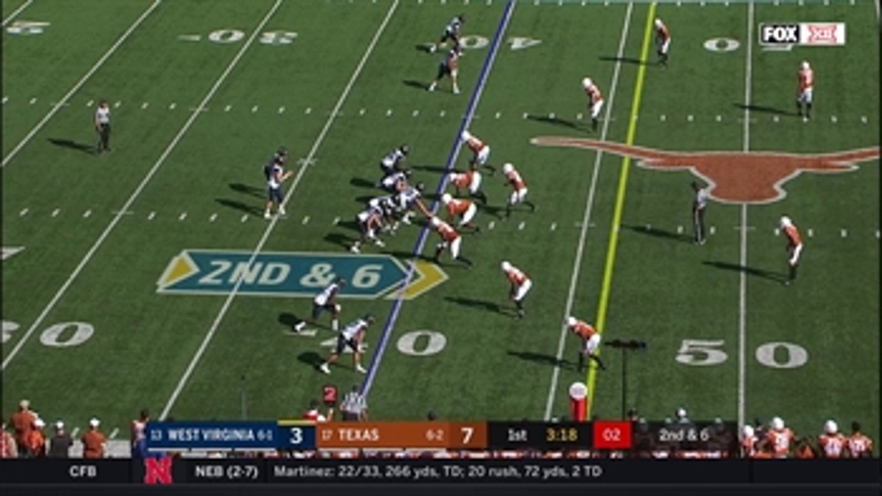MUST-WATCH: Will Grier passes to David Sills for 60-yard WVU TOUCHDOWN