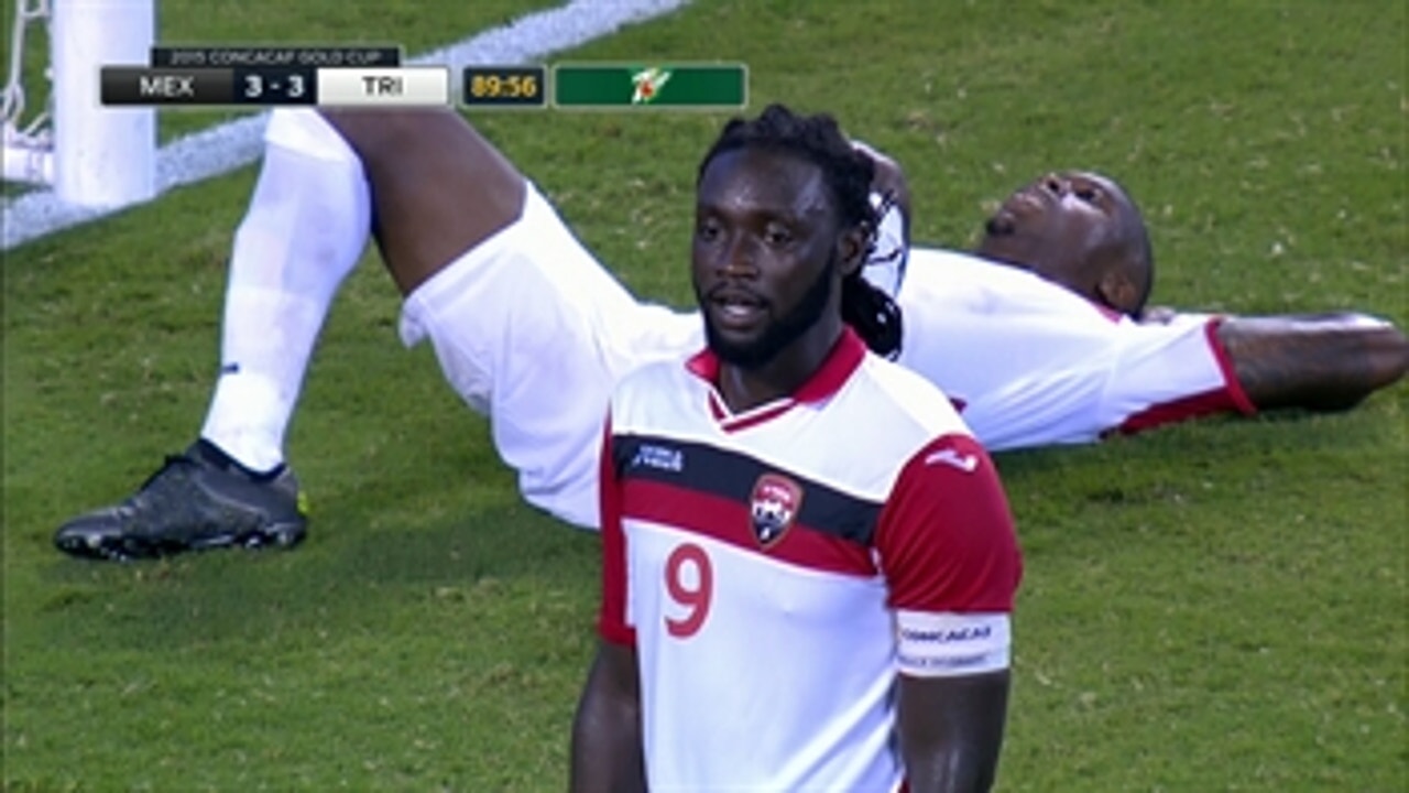 Kenwyne Jones own goal restores Mexico lead - 2015 CONCACAF Gold Cup Highlights