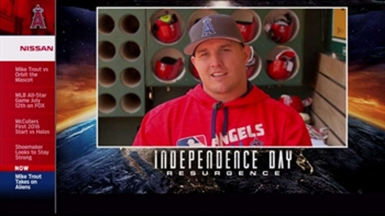 Angels Live: Mike Trout vs. aliens of Independence Day: Resurgence