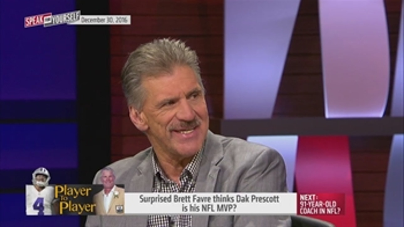 Brett Favre says he'd vote Dak Prescott for MVP | SPEAK FOR YOURSELF