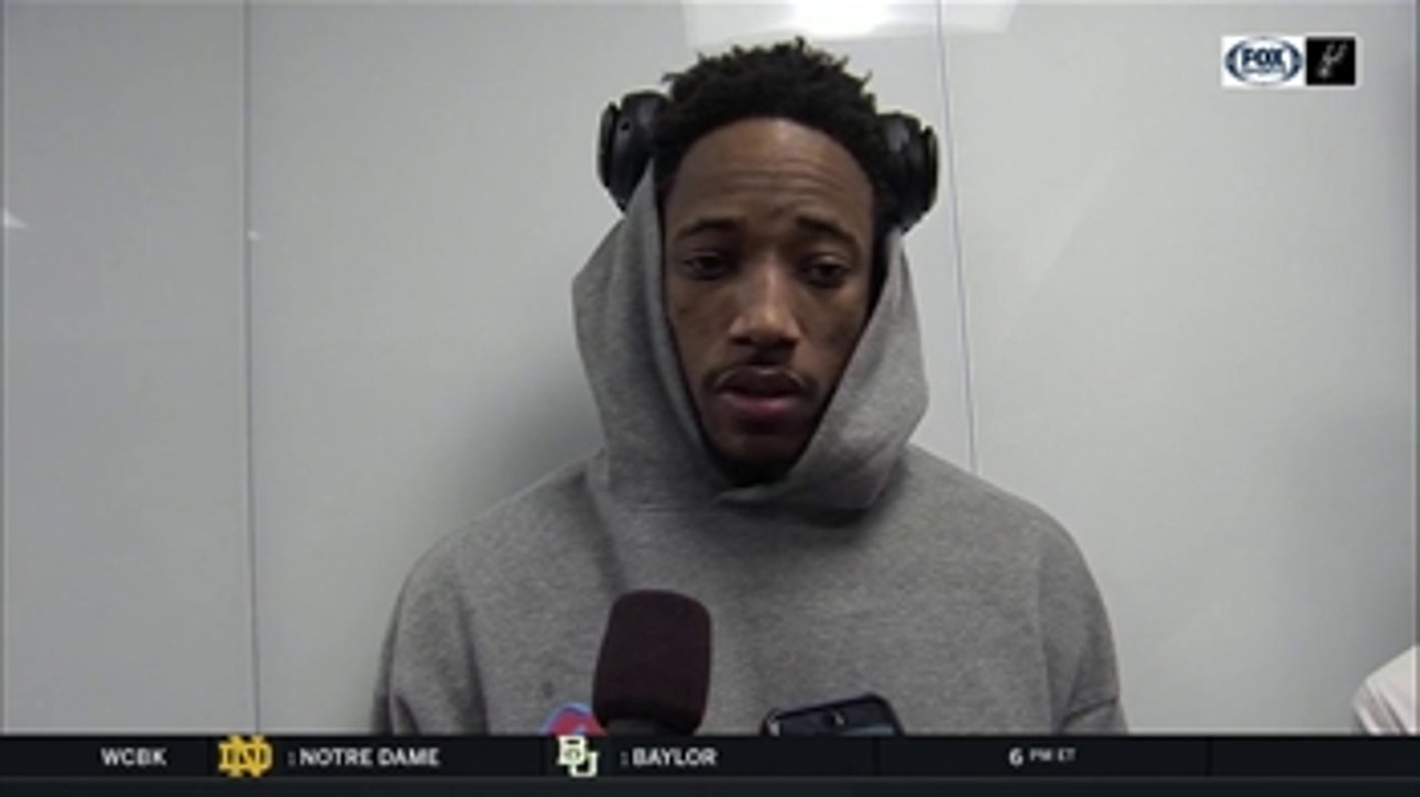 DeMar DeRozan: 'We Gotta be in desperate mode'