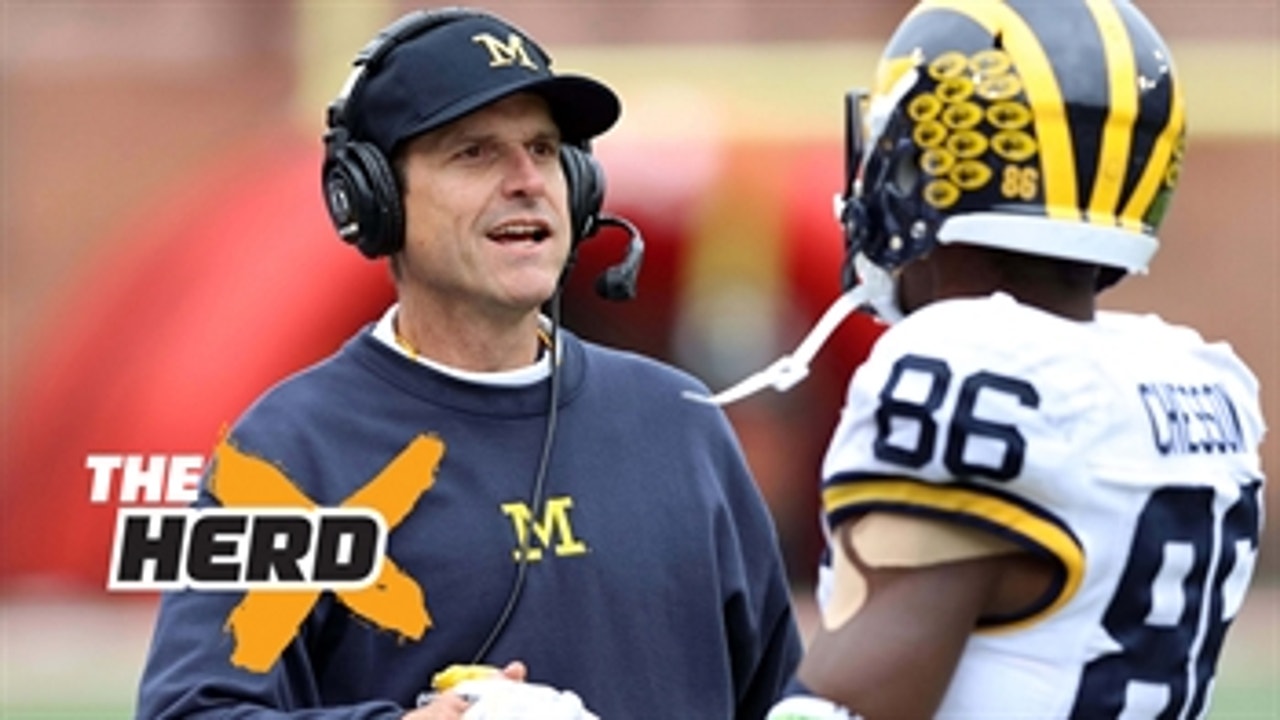 Jim Harbaugh makes teams better overnight - 'The Herd'
